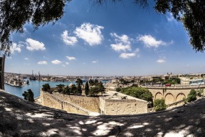 Veduta de La Valletta | Garden Barracca | Malta.