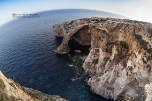 La Grotta Blu a Gozo, in Malta